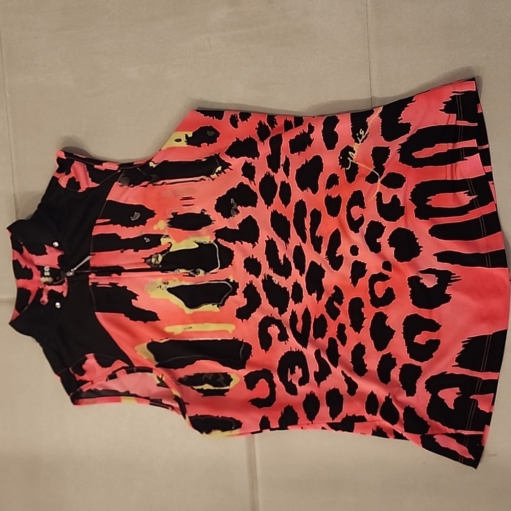 Jamie Sadock XS Leopard Print Shirt
